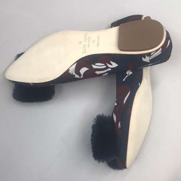 NWT,Kate Spade
Multicolor Ellen Fur Bow,navy multi - Picture 7 of 17